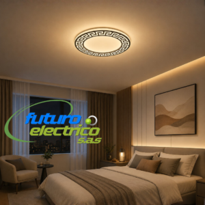 Lámpara LED de Techo Decorativa 19" | 3 Tonos de Luz