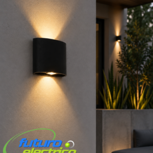Lámpara LED de Pared Exterior – 1 Luz